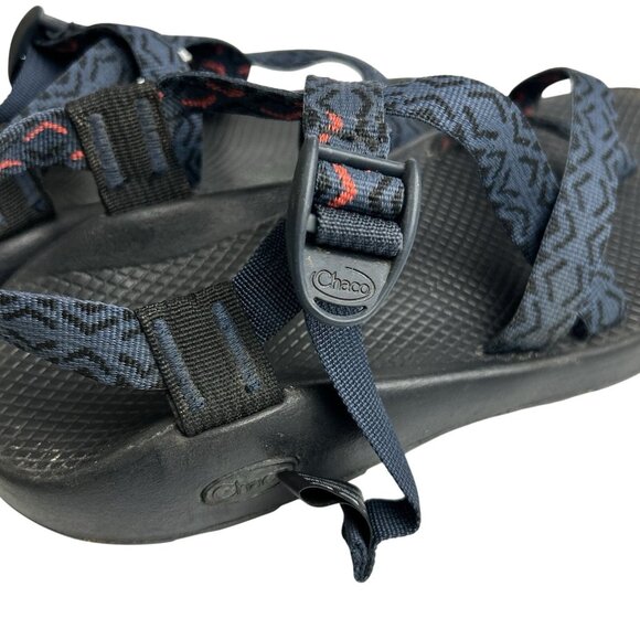 Chaco Men\'s Size 9 Z2 Classic Stepped Navy Marine Geometric Adjustable Sandals main image 3